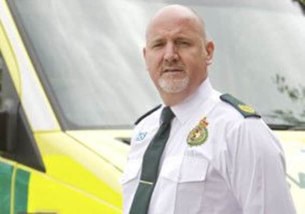 Vince Larvin of Yorkshire Ambulance Service. Picture: Shaun Flannery