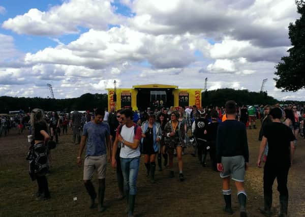 Fans at Leeds Festival 2014