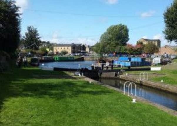 Brighouse canal basin. Picture submitted by Ian Schroeder