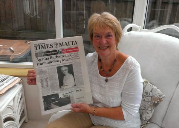 Ann Wickham with The Times of Malta