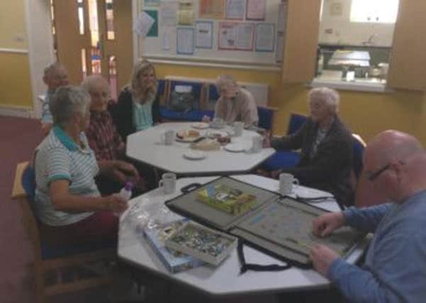Dementia Forward admiral nurse Nicky Addison with the wellbeing cafe in Ripon. (S)