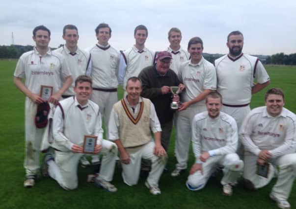 SBCI celebrate their Division One title success