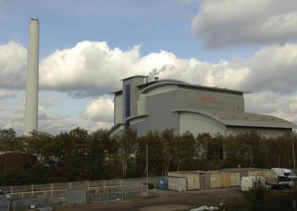 The Veolia Incinerator (Energy Recovery Facility) in Sheffield