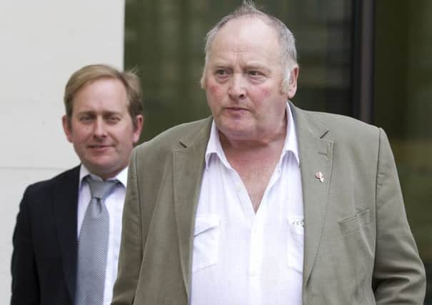 Abattoir owner Peter Boddy (right) who has become the first person to plead guilty to criminal charges connected to the horsemeat scandal which rocked British supermarkets last year