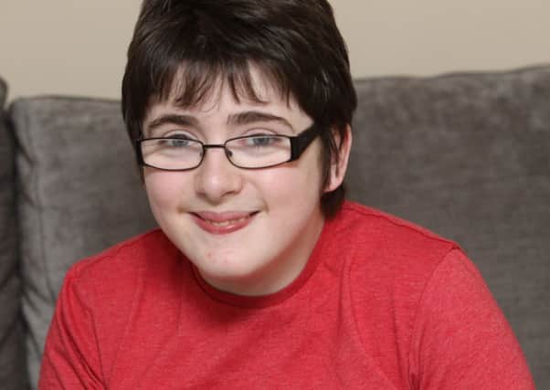 Britain's Got Talent runner up, Jack Carroll, 14, at home in Hipperholme.