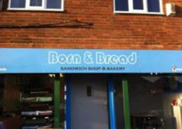 BBC Radio Leeds tweeted this photo of a sandwich shop called Born and Bread.