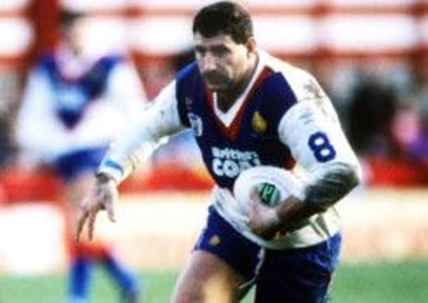KARL HARRISON
ACTION
RUGBY LEAGUE
GB V PAPUA NEW GUINEA 9/11/91
©VARLEY PICTURE AGENCY