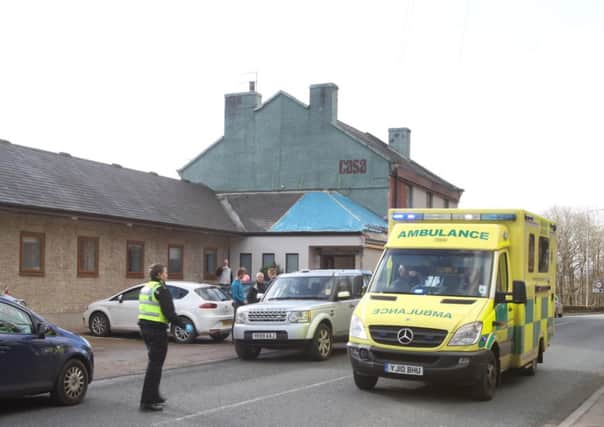Emergency services attend balcony collapse at Casa, Brighouse.