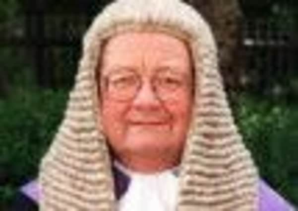Bradford judge Peter Benson