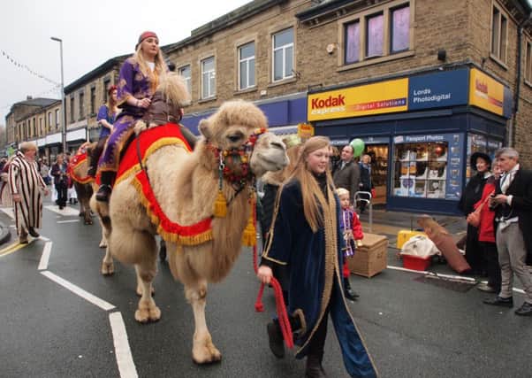 A photograph from this year's Brighouse Victorian Christmas Festival. Photo by Steven Lord