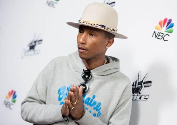 Pharrell Williams. Pic: AP