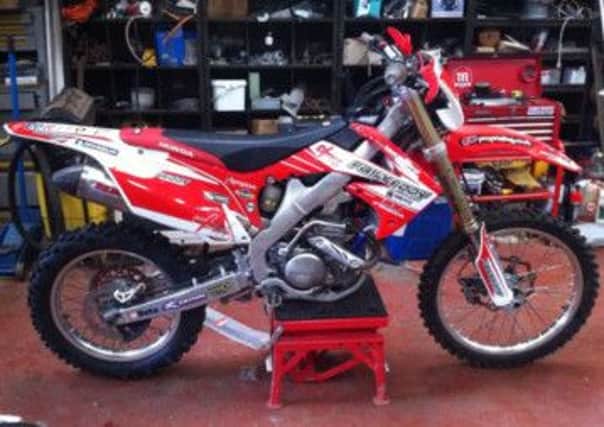 Motorbike stolen from Heptonstall property