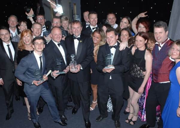 Winners at the Harrogate Advertiser Series Business Awards 2014. (1405208AM62)