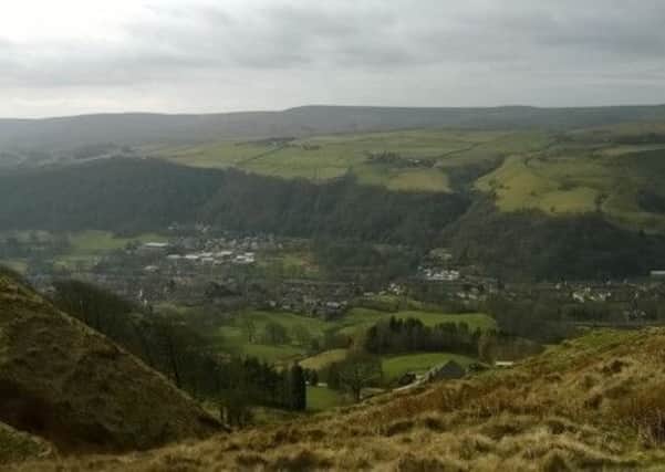 Dave Fotheringham snapped this photograph looking down on Todmorden.