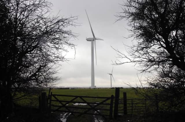 tis  Knabbs Ridge wind turbines.  (140129M1g)