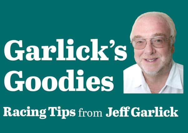 Racing tips from Jeff Garlick