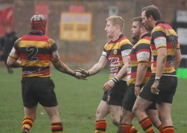 Harrogate Rugby v  Leicester Lions. (1412066AM3)