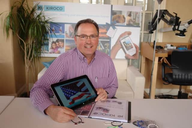 Nigel Townsend, managing director of Wetherby digital jewellery company Kiroco.
