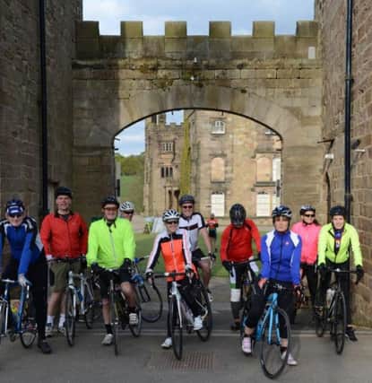Business teams from across the region gear up for the Carter Jonas Yorkshire Pedalthon. (S)