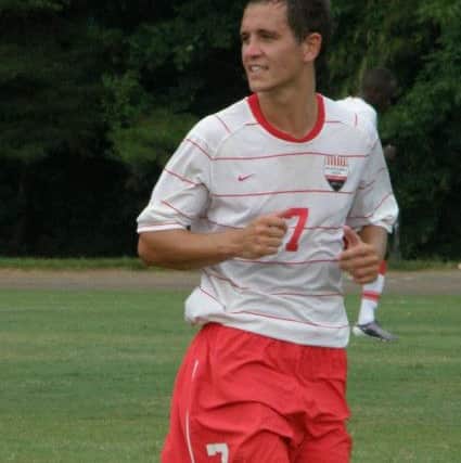 Ross Smith, 27, from Shelf who died of cancer aged 27 pictured in action for Belmont Abbey College in the USA
