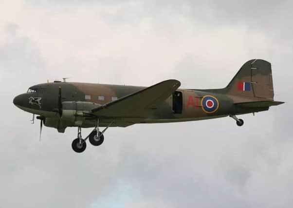 A World War Two Dakota carrier will be flying over Brighouse for the 1940's weekend