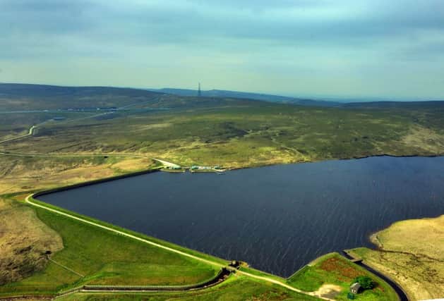 Green Withens reservoir near Ripponden.