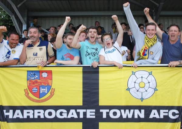 Harrogate Town V Leeds Utd. Picture: Adrian Murray (1507101AM23)