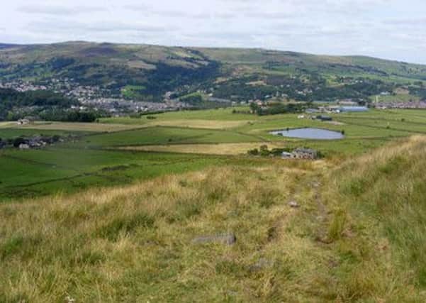 View of Todmorden from Walsden Moor. Photographer : Allan Friswell