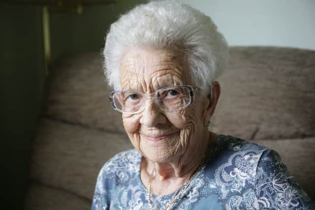 Helen Berry 100th birthday at 19 Ward Court, Rastrick.