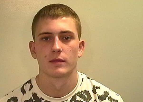 Kyle Barnitt, 21, of Rye Lane, Pellon was jailed for three years after being found guilty of assaults wihich left two victims with broken jaws