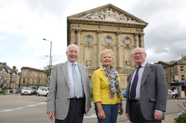 Peter Cockcroft, Cynthia Murray and Rob Goldthorpe would like a hotel to be built in Todmorden.
