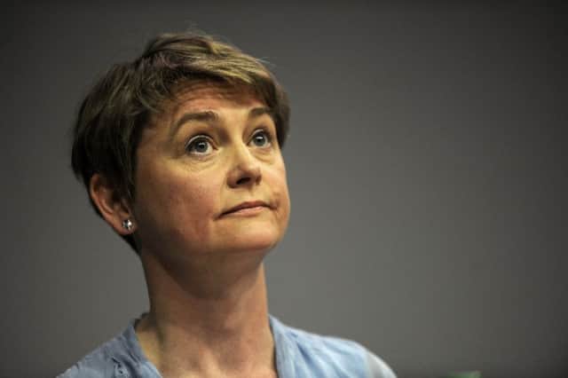 Prospective Normanton, Pontefract and Castleford constituency  paliamentary  canidate Yvette Cooper (Labour),  one of  the panellists participating in a question time debate whre they will fielded questions from students  at New College in Pontefract.  17 April 2015.  Picture Bruce Rollinson