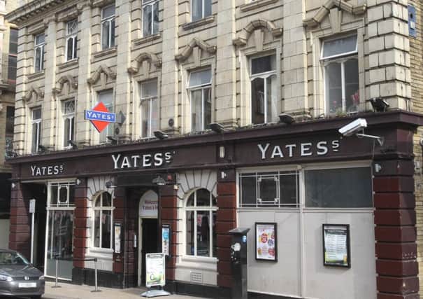 Yates's bar, Silver Street, Halifax.