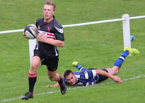 Yarnbury v Brods

Ben Barron came on showed electric pace for his two tries