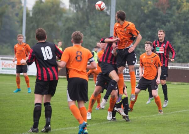 Actions from Brighouse v Ovenden WR, at St Giles Road.