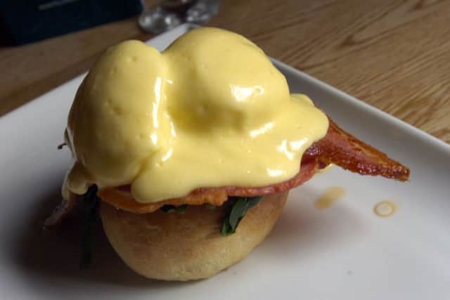 The Milestone, Green Lane, Sheffield 

Eggs Benedict awhich is included in the '2 for £12' brunch offer