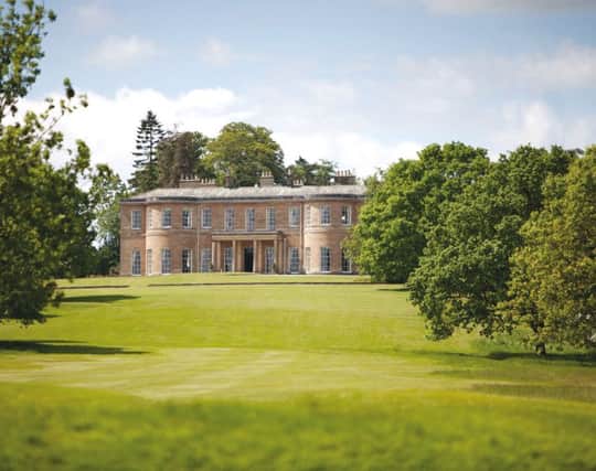 Rudding Park Hotel, Spa & Golf is based around the centrepiece Grade I-listed Regency house. (S)