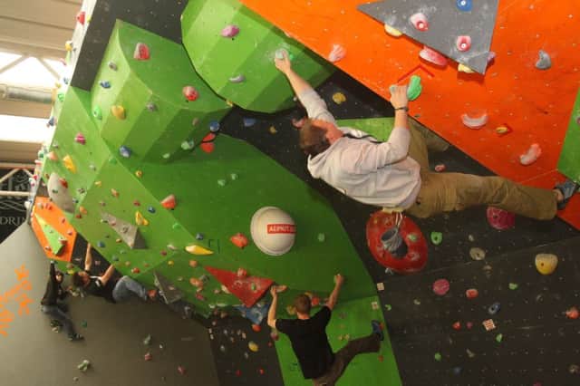 Rokt indoor climbing gym for business mag feature