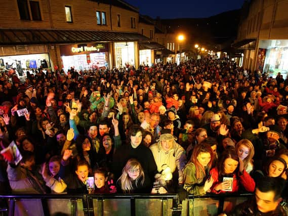 Crowds will be getting into the Christmas spirit across Calderdale.