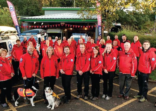 Members of the Calder Valley Search and Rescue Team