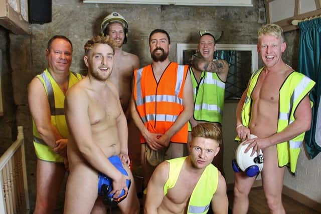 Todmorden Calendar Boys charity fundraising calendar 2016  - benefitting is the Teenage Cancer Trust and Diabetes UK. Picture copyright Tessa Kerr