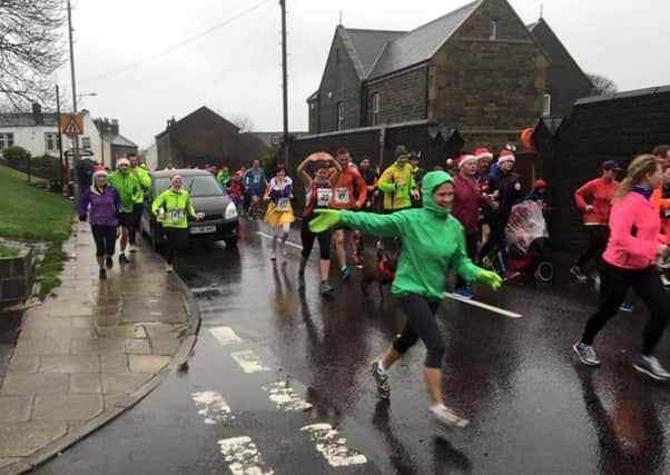 Stainland Lions Fun Run, Boxing Day 2015
