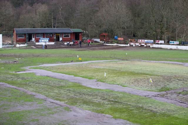 The big clean-up at Bridgeholme Cricket Club, after the Boxing Day floods, 2015