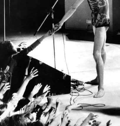 David Bowie in Leeds in 1973.