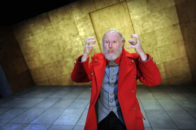 Tim Pigott-Smith plays King Lear at the Photocall at the West Yorkshire Playhouse, Leeds....27th September 2011.... Picture by Simon Hulme