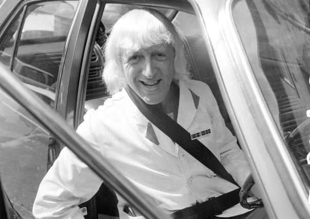 Jimmy Savile in the 1970s, when his TV shows in Leeds were recorded