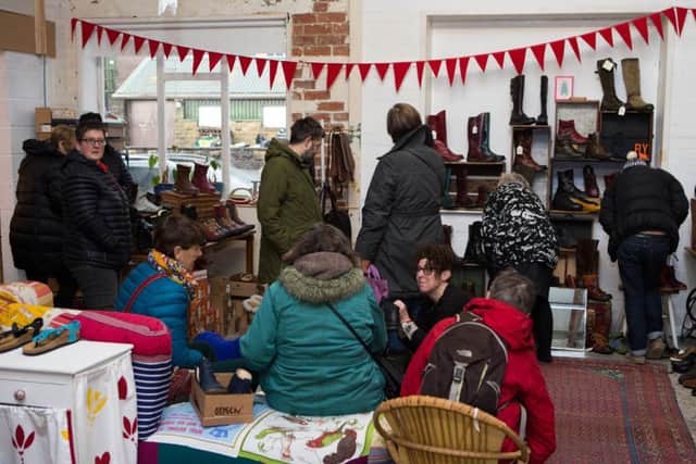 Pop up shops for several local businesses have been held at weekend at the Egg Factory, Hebden Bridge