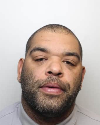 HALIFAX. Eugene Sinclair has been jailed for four years following the attack on his girlfrend. (January 2016)