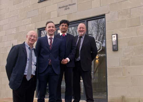 David Wakefield (Technical Director), Andrew Pearson (Project Director), 
Nandish Thippeswamy (Engineering Director) and Edward Jennings (Business Director)
