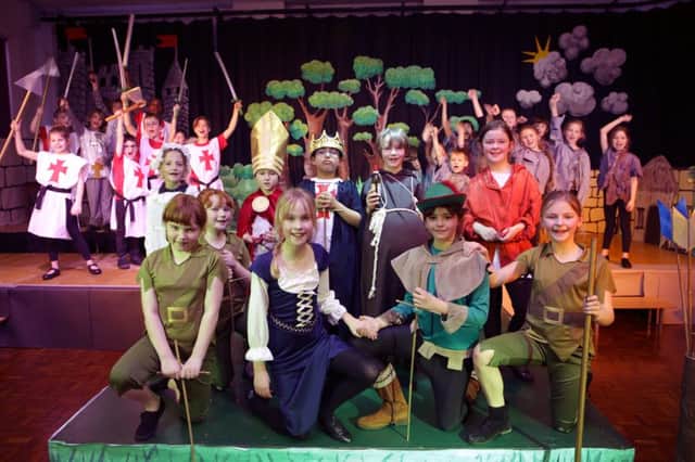 Heathfield School, Rishworth - school production of Robin Hood.